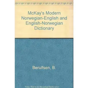 USED-McKay's Modern Norwegian-English English-Norwegian Dictionary by Random House (Hardcover)