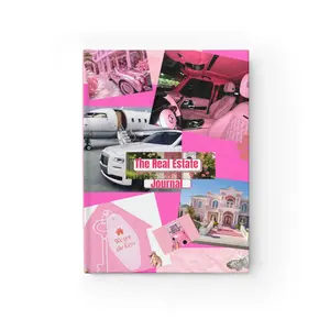 Real Estate Journal - Ruled Line, Pink Edition, Notebook, Diary, Planner, Gift for Realtor, Housewarming, Homeowner