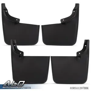 Fit For Ford F-150 W/O Fender Flares 04-2014 Front Rear Splash Guards Mud Flaps