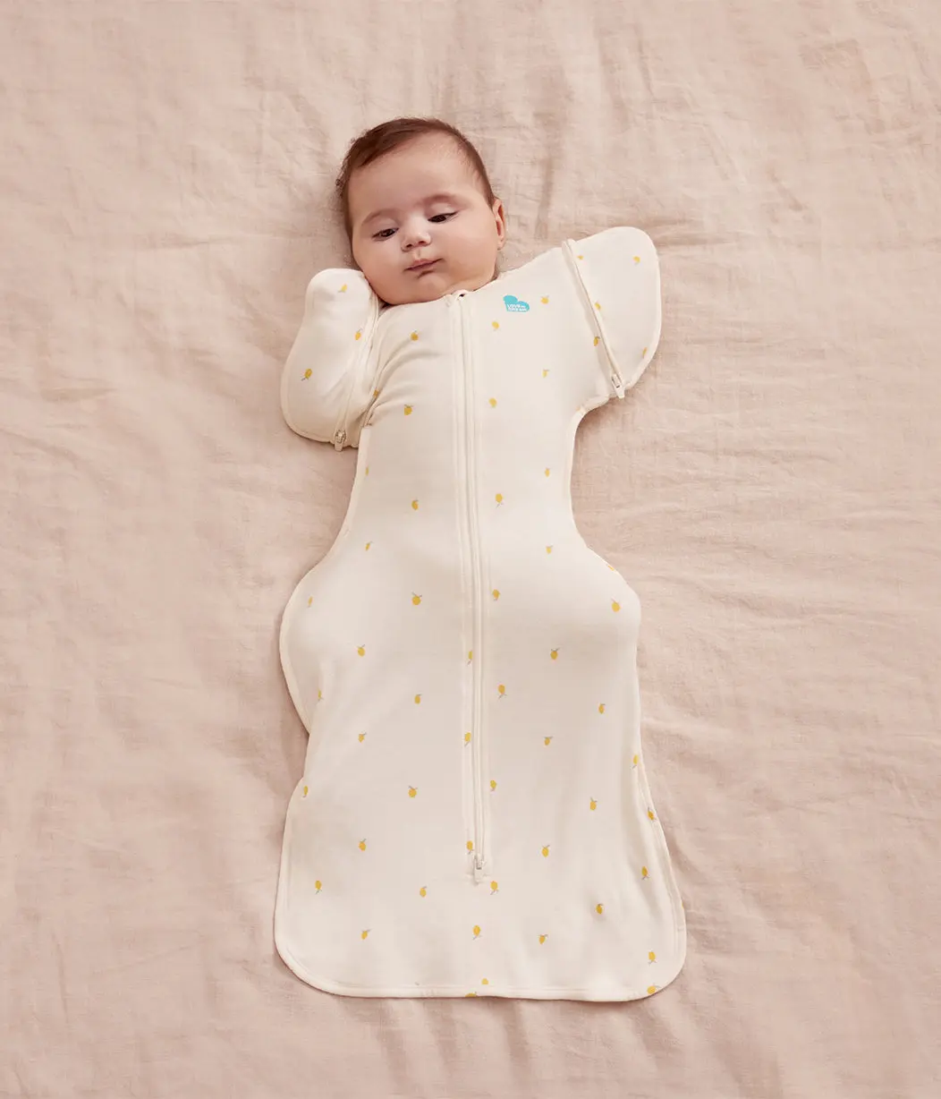 Swaddle Up™ 2-in-1 Transition Bag 1.0 TOG Viscose from Bamboo Cream Lemons