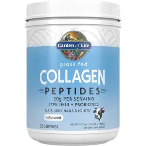 Grass-Fed Collagen Peptides Powder – Hydrolyzed Collagen for Hair, Skin, Nails & Joint Support – Unflavored – 28 Servings