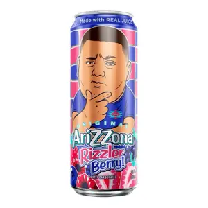 Arizona Rizzler Berry Lightly Carbonated Juice Soda - 1 Tall Can Made With Real Juice