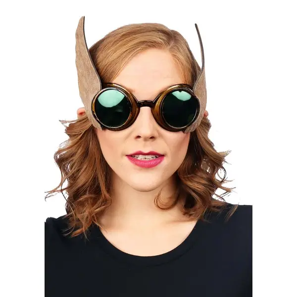 Gold Winged Goggles