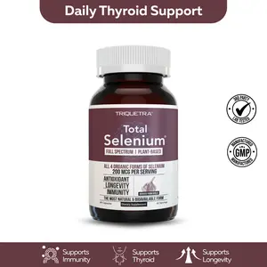 Total Selenium (200 mcg) - Plant-Based Selenium Supplement Edible Healthcare Dietary