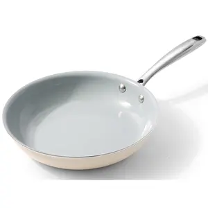 Cookersway 11 In Ceramic Nonstick Skillet - PFOA/PTFE/PFAS Free Nontoxic pan