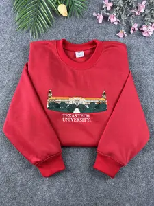 Texas Tech University Embroidered Sweatshirt/Hoodie