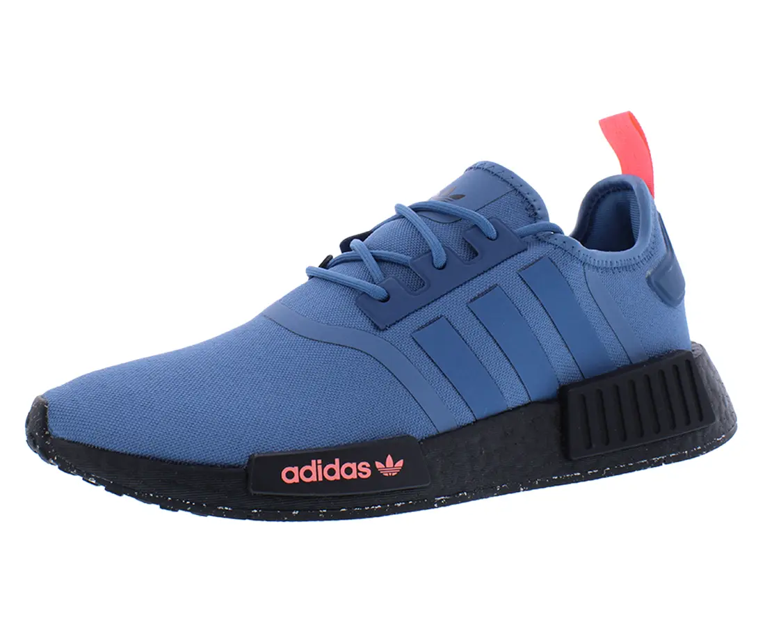 Adidas NMD R1 Men's Knit Low-Top Sneakers with Responsive Cushioning, Lifestyle Athletic Shoes for Streetwear