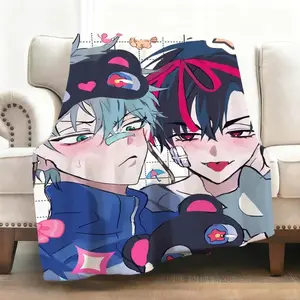 Alien Stage Ivan Till Flannel Printed Blanket - Breathable Soft Fluffy, Oversized Warm Skin-Friendly, Ideal for Bedroom Sofa Winter Knee Use, Bedroom Sofa Blanket summerwins,summerwins