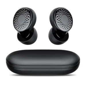 Ear Plugs for Sleeping Noise Cancelling, 45dB for Noise Reduction, Concerts, Shooting, Travel, Work, Silicone Hearing Protection with Case, Black