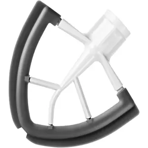 Beater Compatible with Compatible with 4.5-5 Quart Tilt-Head Stand Mixers,kitchenAid Paddle with , KitchenAid Mixer Attachments, Double Flexible Silicone Edge