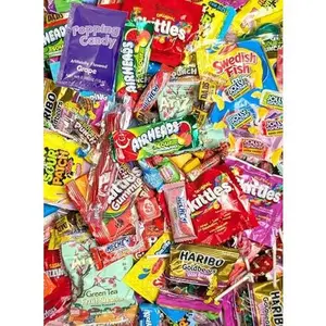 Ultimate Assorted Candy Party Mix - 2 LB Bag - Mega Variety Bulk Assortment - Easter - Individually Wrapped Candy - Queen Jax - Variety Pack