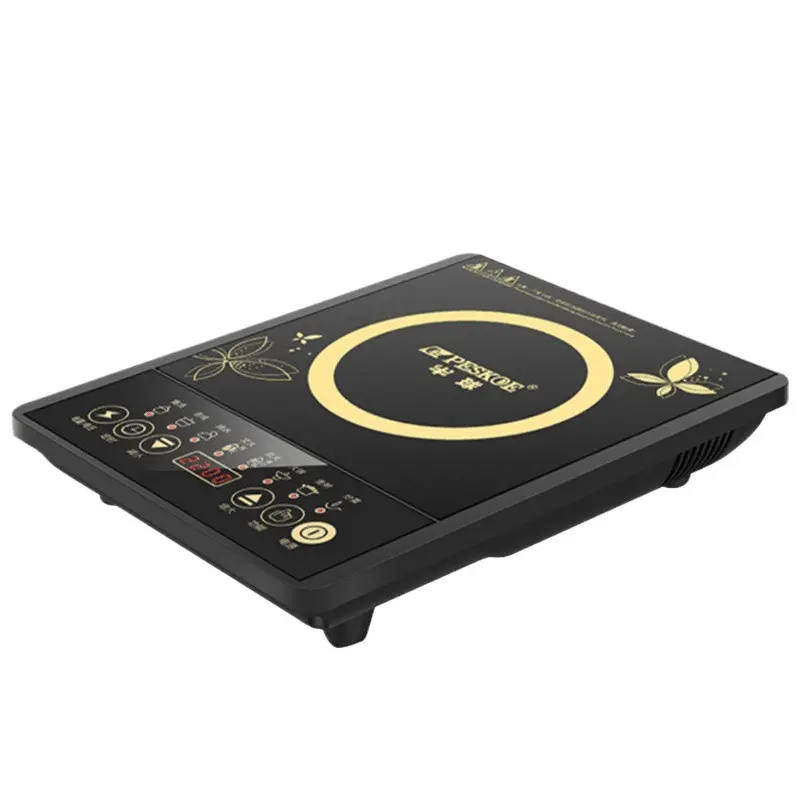 2200W Home Induction Cooker Set Smart Hot Pot Energy-Saving All-in-One Cooking Stove With Pot