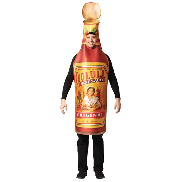 Adult Cholula Hot Sauce Bottle Costume