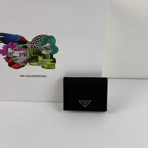Pre-owned PRADA Nylon Compact Wallet