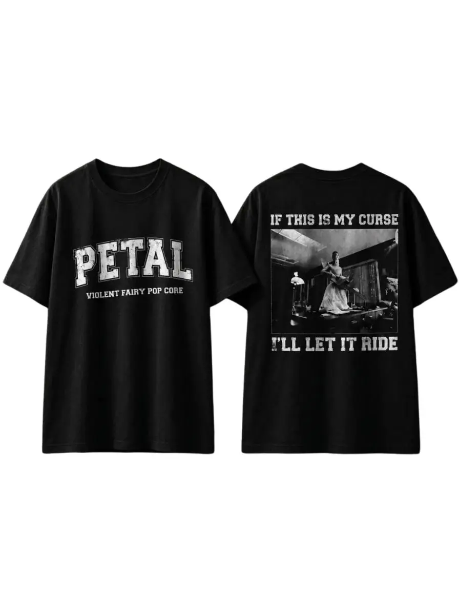 Ari4na Gr4nde Petal Shirt, Violent Fairy Pop Core Tee, Ariana Petal Album Merch, Gothic Pop Fan Gift, Everyday Wear, No Fuss Style, Retro Styles, Bring Back the Classics
