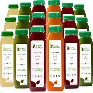 5 Day Juice Cleanse Detox by RAW Fountain, 30x 12oz Bottles of RAW Cold Pressed Juices, All Natural, No Gluten, No Wheat, No Artificial Flavors