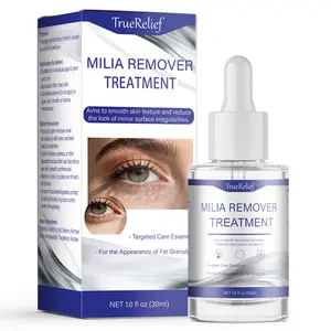 TrueRelief Upgraded Milia Remover Treatment Serum, Natural Ingredients Natural Essence for Milia Eye Skin Care, Hydrating & Nourishing Formula for Smooth, Refreshed Skin Daily Moisture