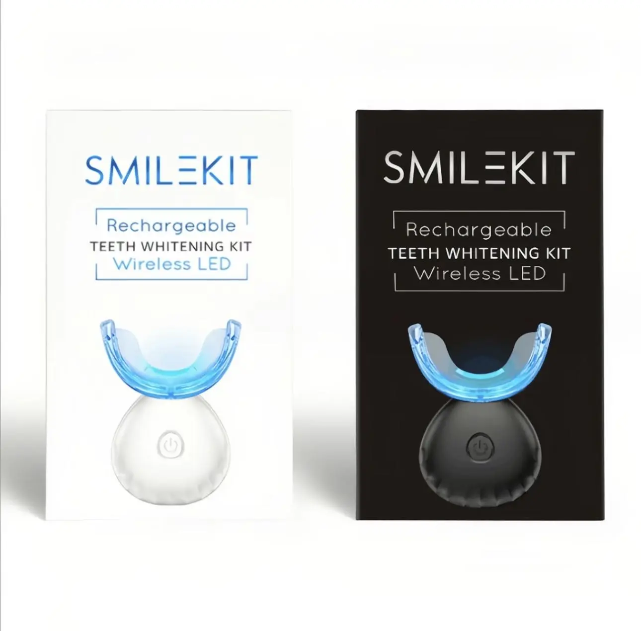 Teeth Whitening Kit Gel Pen Strips, Hydrogen Carbamide Peroxide For Sensitive Teeth, Gum, Braces Care LED Light Tooth Whitener, Professional Oral Beauty Dental Tools