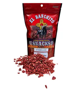 Unshelled Sunflower Spicy Red Seeds 12oz Unshelled Sunflower Spicy Red Seeds 12oz