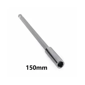 1/4 Hand Drill Bit Holder Extension Rod, Pistol Grip Drill Long Extension Bar, 6.35mm Socket Quick Adapter, Tool Accessories