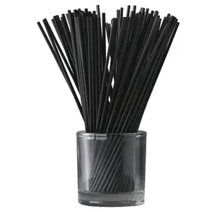 1000 Ct Stirrers Plastic Coffee Bar Straw Cocktail Sip Sticks Straws 4.5" Black Versatile Drink Stirring Tools for Coffee Bars & Cocktail Parties