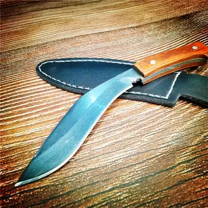 12.5CM Exquisite Wooden Handle Pocket Knife, Portable Pocket Knife, Sharp Stainless Steel Blade, Suitable for Outdoor Camping