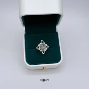 MINARA 950 Silver ANILLO NUDO PIRITA