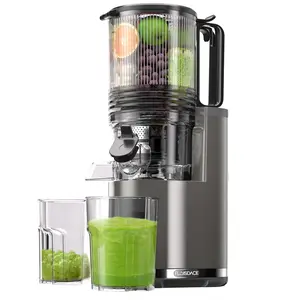 5.82-inch, 350w, large-diameter cold-pressed type, 99% juice yield, slow-speed extrusion juicer