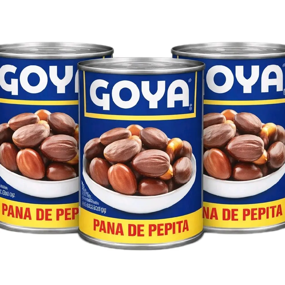 3-Count Fat-Free Breadfruit Nut Snack Packs, Natural High-Protein Treats in Metal Cans, Pana de Penita Room Temp Snacks