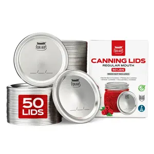 Forjars®  - 50 Regular Mouth Canning Lids