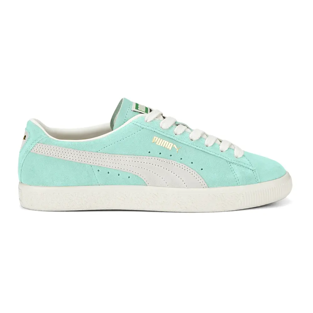 PUMA Mens Suede Vintage Lace Up Sneakers Shoes Casual - Blue