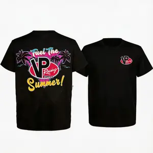 VP Racing Fuel The Summer T-Shirt - Vintage Hot Rod Muscle Car Graphic Tee for Car Enthusiasts Men's Cotton Tee Suitable for all seasons - classic styles, fun graphic tee shirts, base layers, casual streetwear, suitable for both men and women.