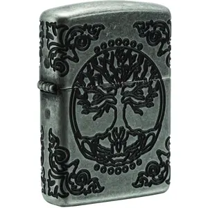 Zippo Manufacturing  2019 Choice Tree of Life Design Antique Silver Lighter