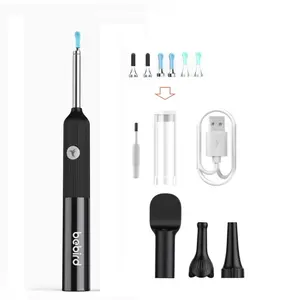 Beibird K3 Ultra Ear Cleaner with Camera, Ear Canal Cleaning Tool, Visual Dropper Set, Home Use Ear Nose Throat Check Tool