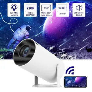 2.4/5G WiFi Smart Projector, 360°Adjustable Stand 4K LED Projector Auto Keystone Correction Portable Projector, BT 5.2, 200 Inch Screen,Built-in speaker, Home Video Projector,for Valentine’s Day Gift