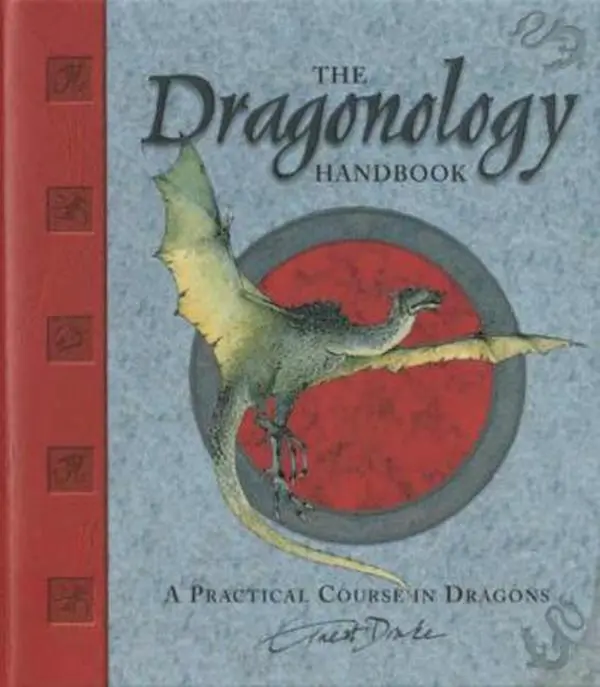 USED Book - The Dragonology Handbook: A Practical Course in Dragons (Ologies) by Dr. Ernest Drake (Hardcover) - english