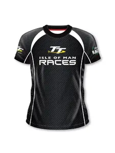 T-shirt Motorcycle Racing Streetwear Men's Sport Gym Shirt Breathable Quick-drying Short-sleeved Surfing Suit Beach T-shirt Breathable Activewear