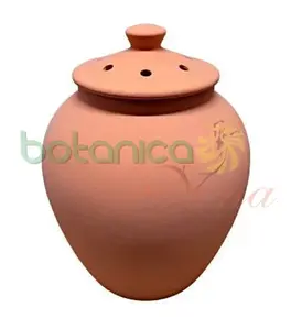 Tinaja De Barro Grande Nana Buruku 12"X9"