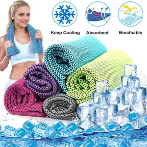 Dazone Cooling Towel Ice Towel Cooling Towels for Neck and Face Microfiber Cooling Towel for Gym, Travel, Yoga, Camping, Running, Outdoor Sport