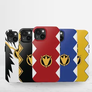 Dino Thunder Power Rangers Tough Phone Case Suitable for iPhone 17-11 Pro Max/Plus and  Samsung Galaxy S23-25