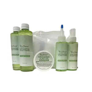 Se-Brazil Toner Cap Bundle - (2) 8oz & (2) 4oz Toner + (1) Scalp Gel 2oz with Toner Cap Bundle