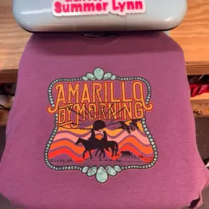 Amarillo by morning comfort colors Tshirt