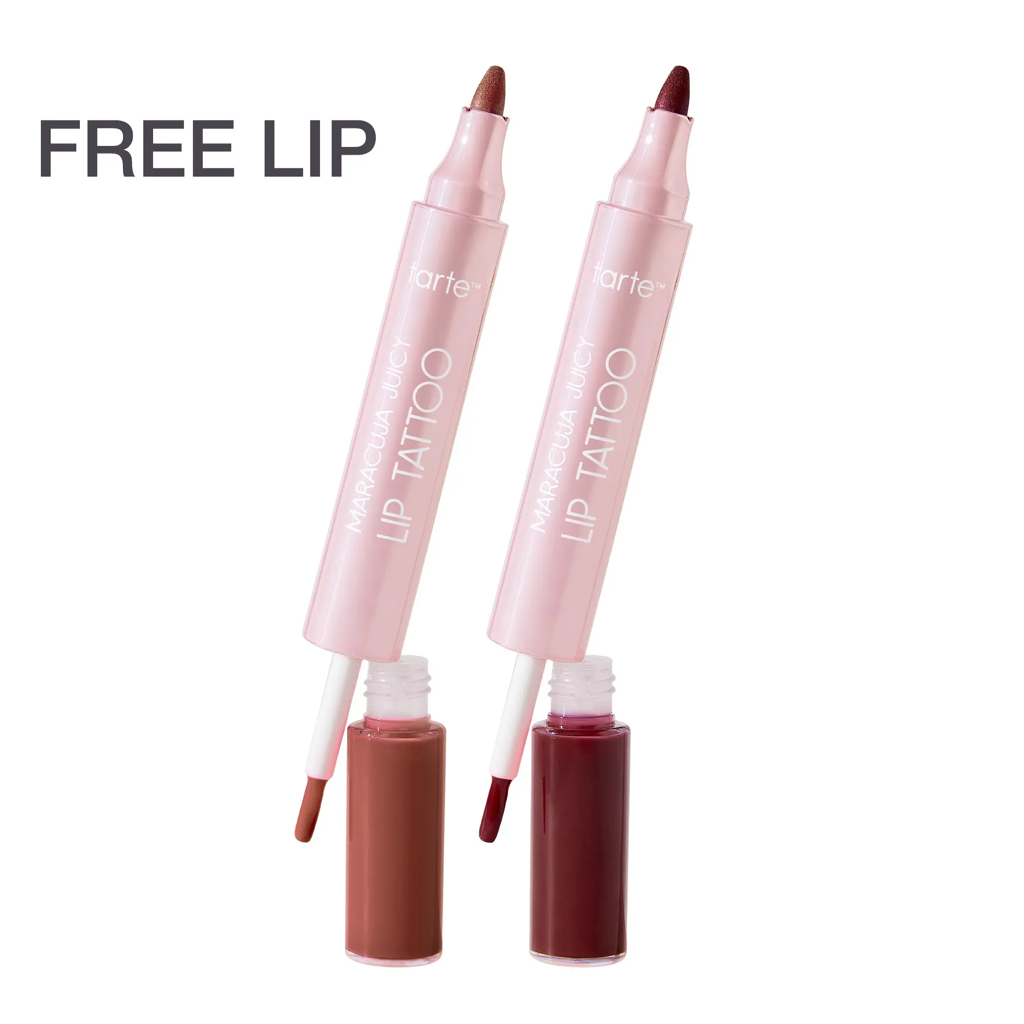 tarte maracuja juicy lip tattoo - 3-in-1 lip stain, liner & gloss duo