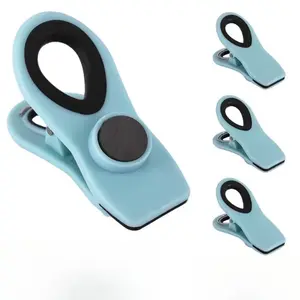 Magnetic Chip Clips Set (4/6/10 Pcs), Multicolor Design, Ideal for Bags, Bread & Snack, Versatile Clamps for Refrigerator & Food Storage, Tight Seal