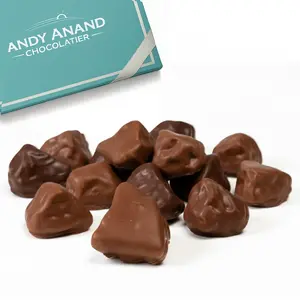 Andy Anand Dark Chocolate Honeycomb, 2 lb – Gourmet Vegan Candy, Handcrafted Crunchy Toffee-Style Chocolate Gift Box for Special Occasions