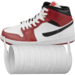 Shoelaces for Air Jordan 1/2/3/4/5/6/7/8 Replacement Flat Polyester Laces Sneaker Shoes
