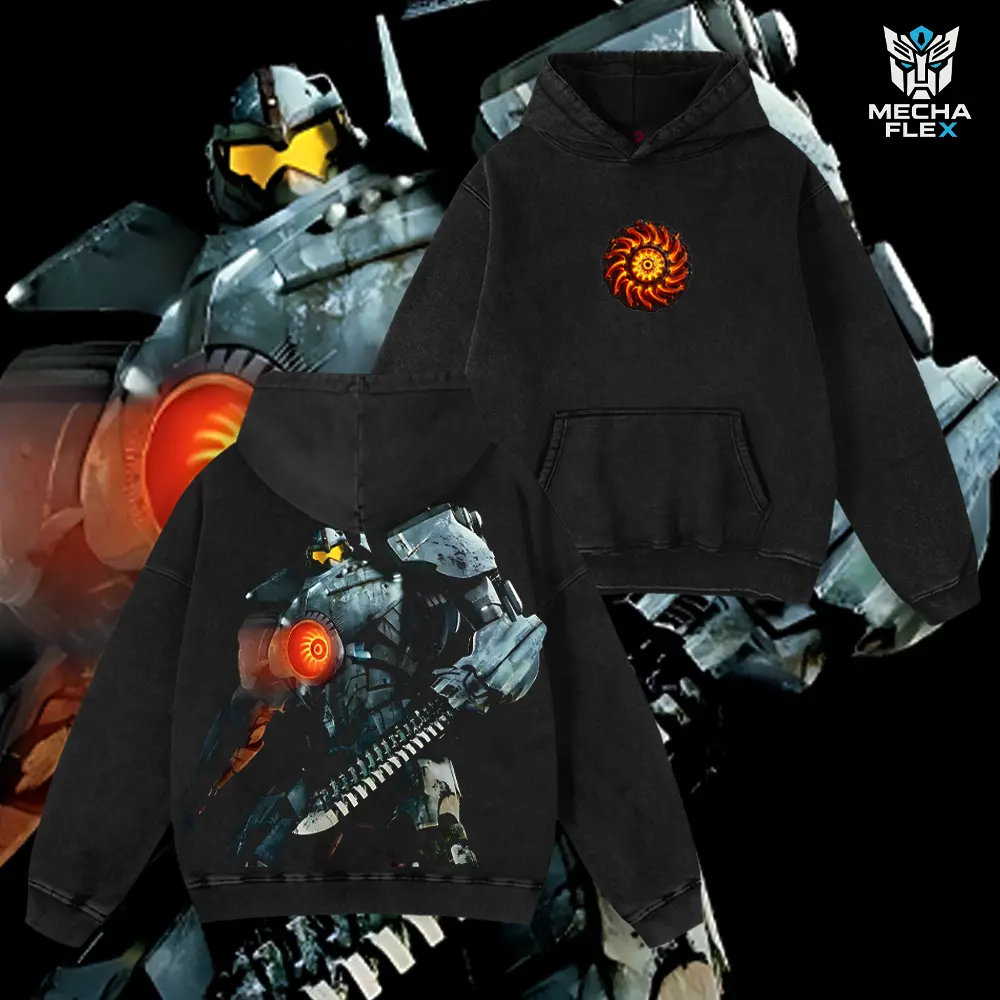 Gipsy Danger The Core Engine Pacific Rim Texas Washed T-Shirt For Men, Graphic Vintage Acid Wash Heavy Cotton Tee, Streetwear Oversized Cowboys Texas Mexican Fans, Made In US