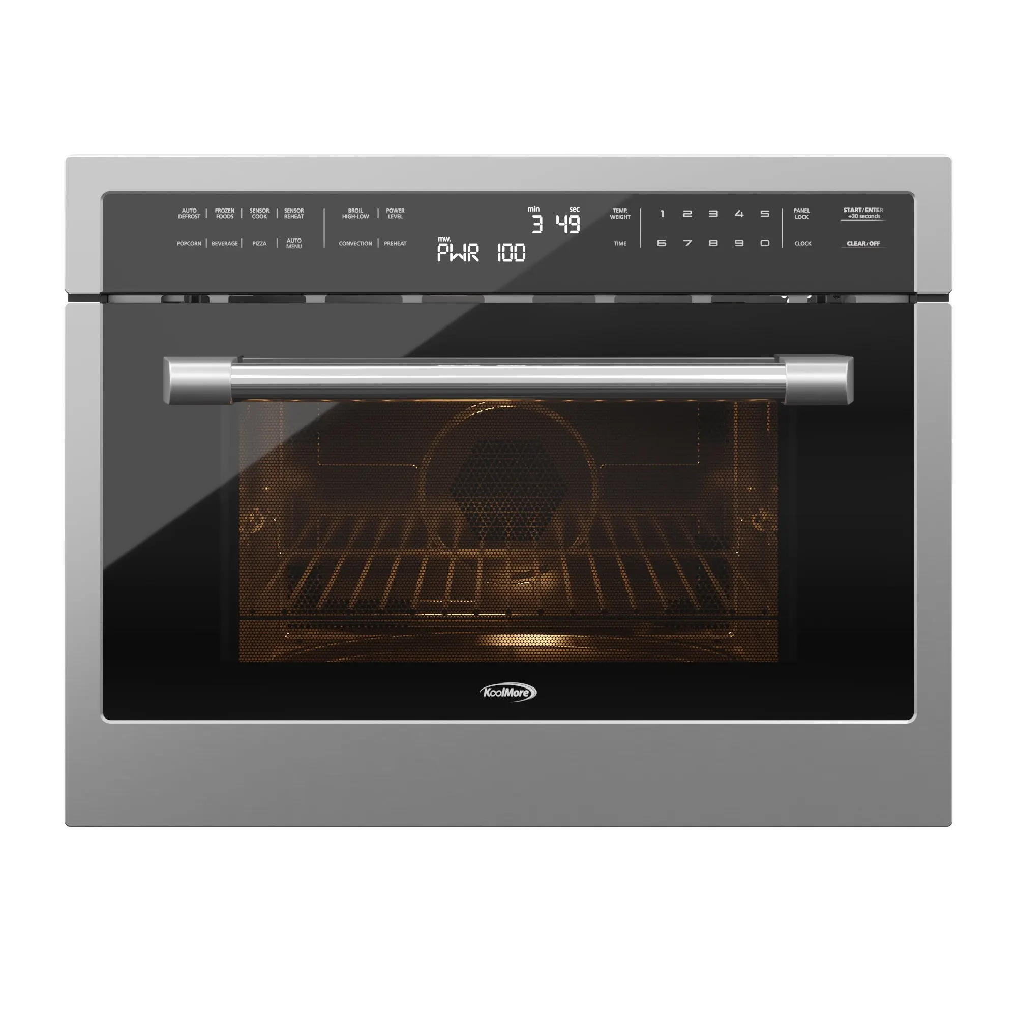 24 in. Stainless Steel Convection Oven with Microwave