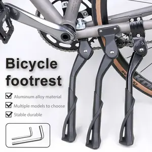 Bicycle Footrest Aluminum Alloy Thick Adjustable Universal Quick Release Anti-Slip Pedal, Durable Bike Accessory for Enhanced Stability