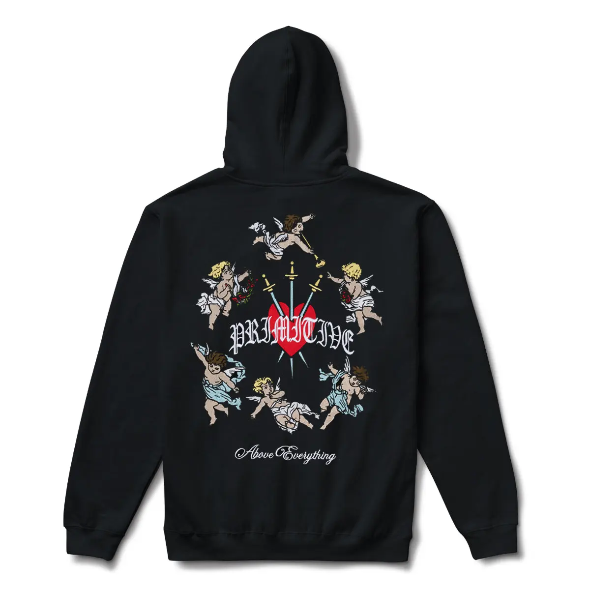Primitive Skateboarding Men's Boxy Fit Hoodie Triumph